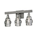Troy Lighting Canada - Three Light Bath And Vanity - Citizen - Graphite And Polished Nickel- Union Lighting Luminaires Decor