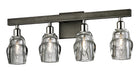 Troy Lighting - Four Light Bath and Vanity - Citizen - Graphite And Polished Nickel- Union Lighting Luminaires Decor