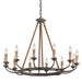 Troy Lighting Canada - 12 Light Chandelier - Cyrano - Earthen Bronze- Union Lighting Luminaires Decor