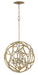Fredrick Ramond Canada - LED Chandelier - Eve - Champagne Gold- Union Lighting Luminaires Decor