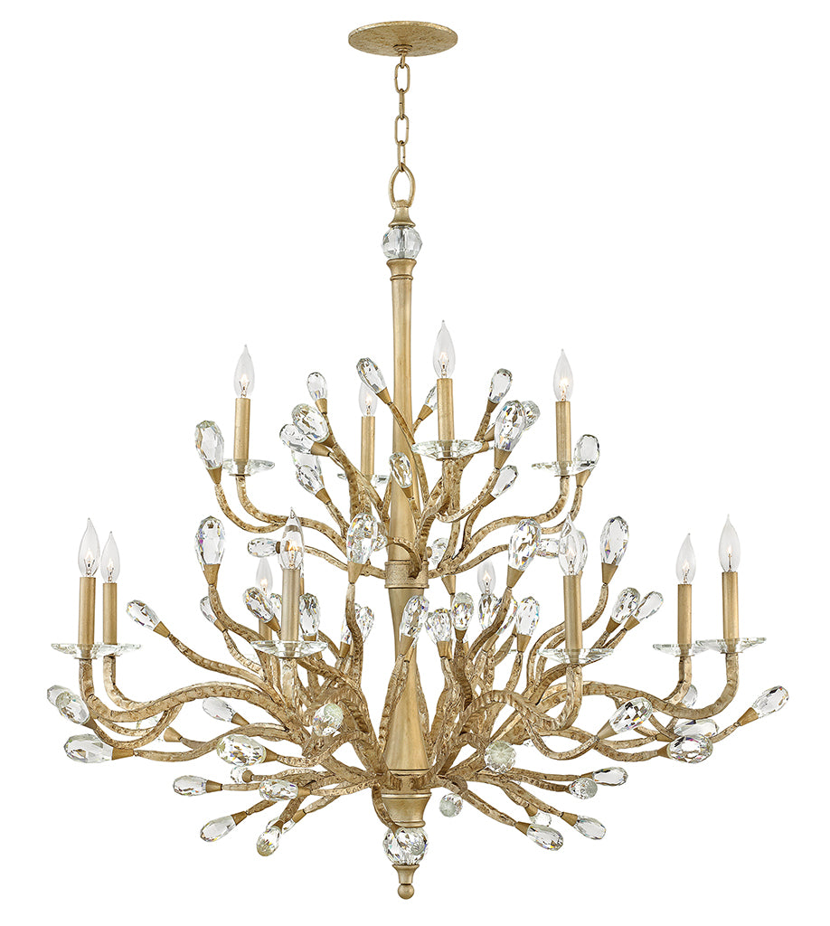 Fredrick Ramond Canada - LED Chandelier - Eve - Champagne Gold- Union Lighting Luminaires Decor