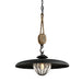 Troy Lighting Canada - One Light Pendant - Murphy - Forged Iron- Union Lighting Luminaires Decor