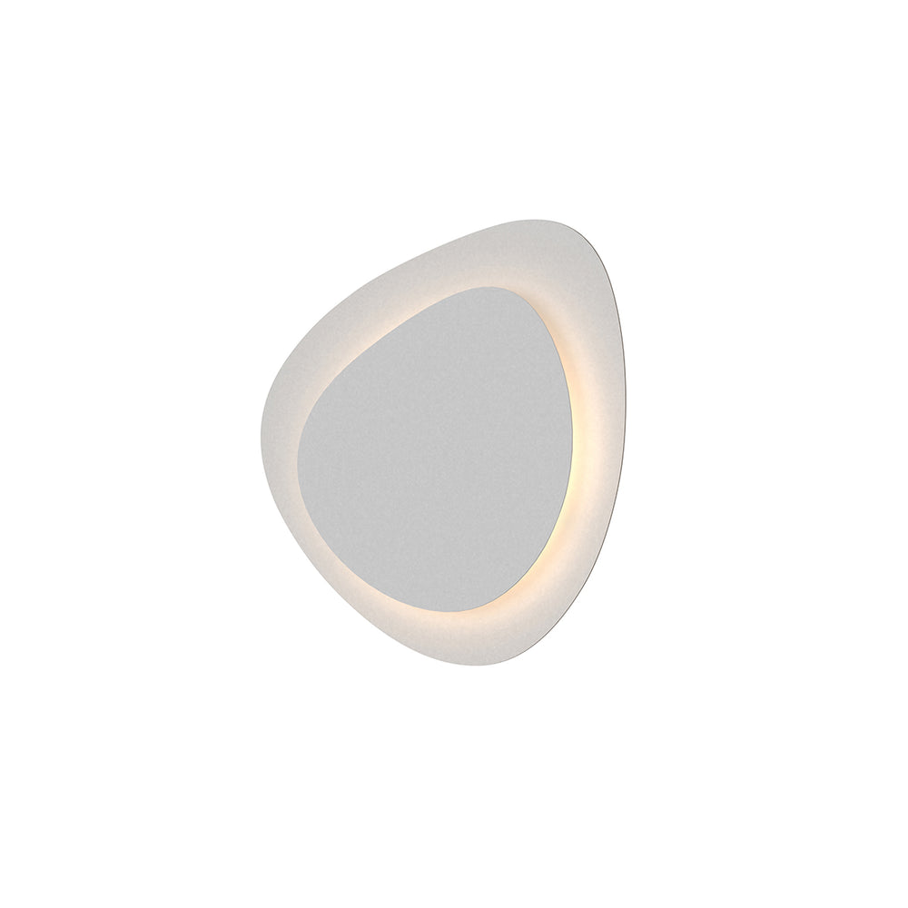 Sonneman - LED Wall Sconce - Abstract Panels - Textured White- Union Lighting Luminaires Decor