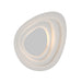 Sonneman - LED Wall Sconce - Abstract Panels - Textured White- Union Lighting Luminaires Decor