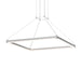 Sonneman Canada - LED Pendant - Stix Square - Bright Satin Aluminum- Union Lighting Luminaires Decor