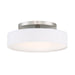 W.A.C. Canada - LED Convertible Semi-Flush Mount - Manhattan - Brushed Nickel- Union Lighting Luminaires Decor