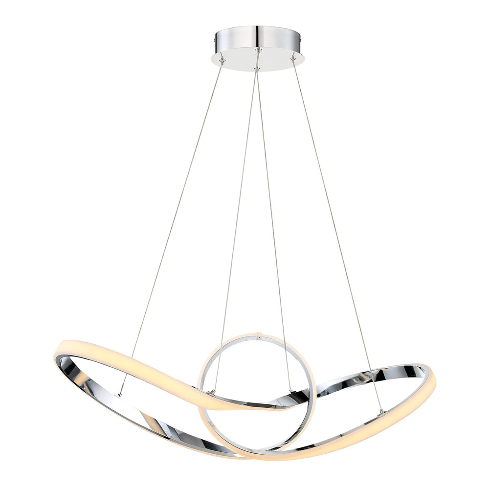 W.A.C. Canada - LED Pendant - Vornado - Chrome- Union Lighting Luminaires Decor
