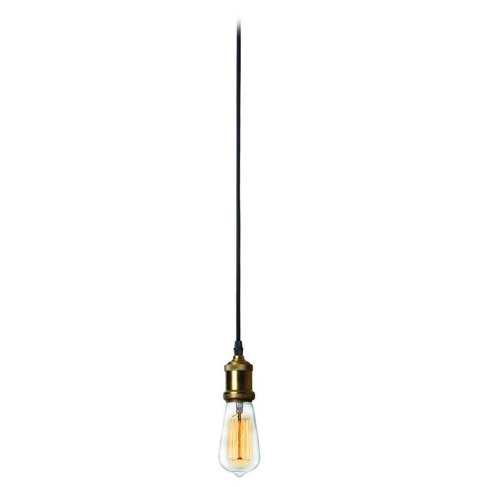 Dainolite Canada - One Light Pendant - Vintage - Antique Brass- Union Lighting Luminaires Decor