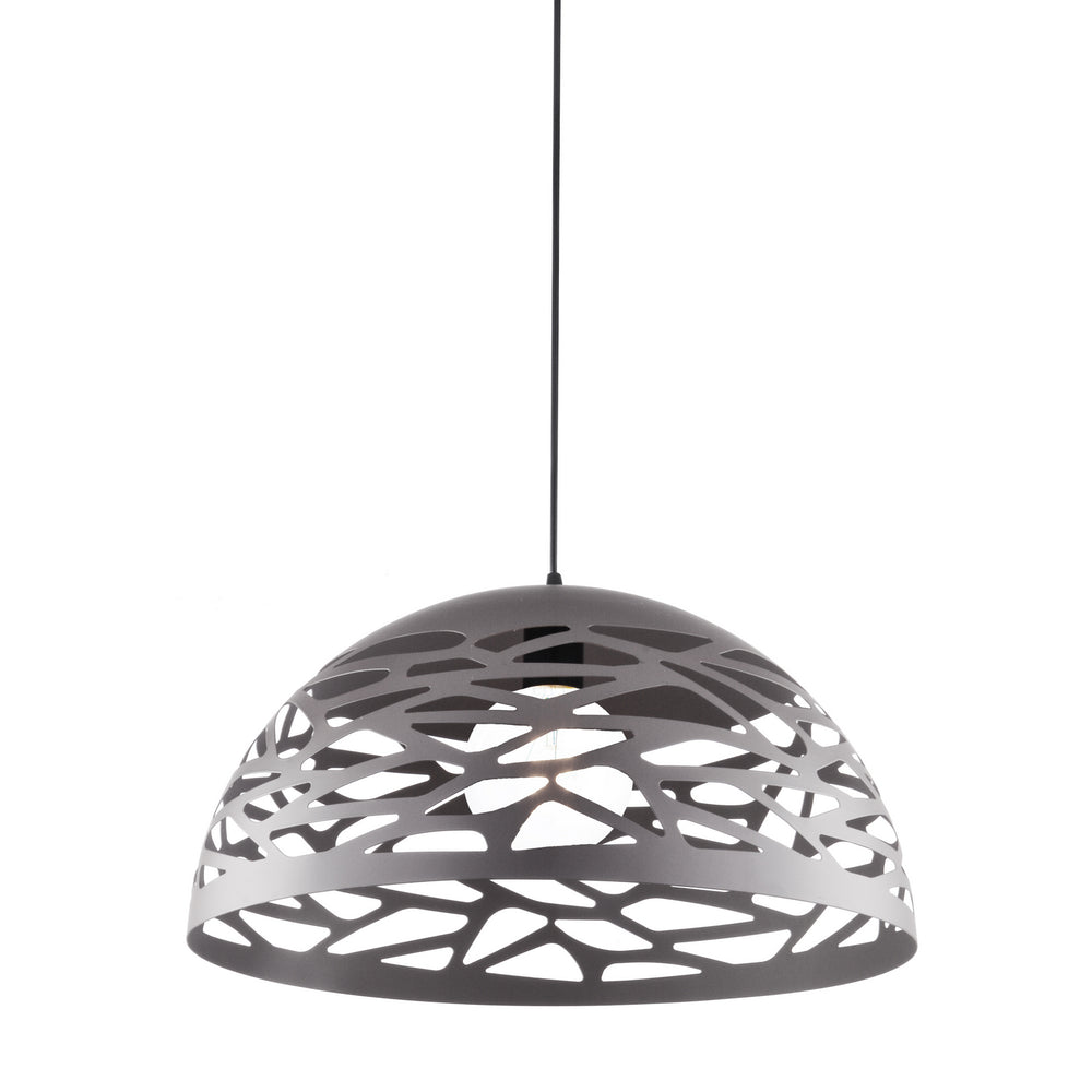 Dainolite Canada - One Light Pendant - Coral - Grey- Union Lighting Luminaires Decor