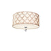 Dainolite Canada - Four Light Flush Mount - Hannah - Gold- Union Lighting Luminaires Decor