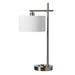 Dainolite Canada - One Light Floor Lamp - Satin Chrome- Union Lighting Luminaires Decor