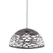 Dainolite Canada - One Light Pendant - Coral - Grey- Union Lighting Luminaires Decor