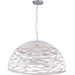 Dainolite Canada - One Light Pendant - Coral - White- Union Lighting Luminaires Decor