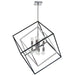 Dainolite Canada - Eight Light Pendant - Kappa - Polished Chrome- Union Lighting Luminaires Decor