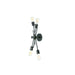 Dainolite Canada - Four Light Wall Sconce - Nebraska - Black- Union Lighting Luminaires Decor