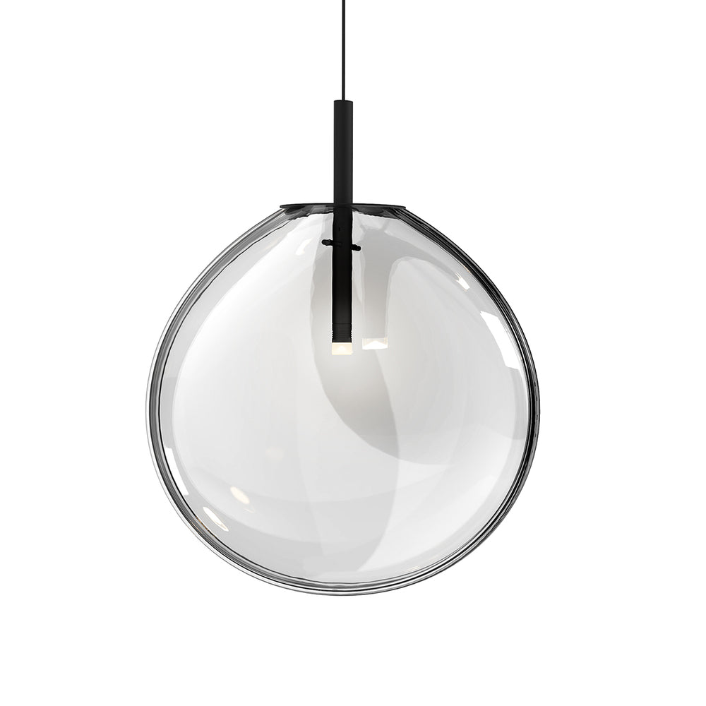 Sonneman Canada - LED Pendant - Cantina - Satin Black- Union Lighting Luminaires Decor