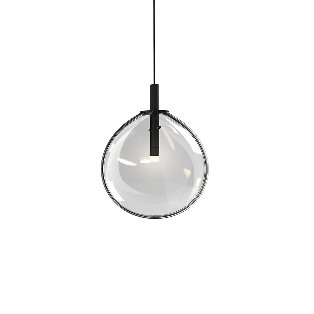 Sonneman Canada - LED Pendant - Cantina - Satin Black- Union Lighting Luminaires Decor