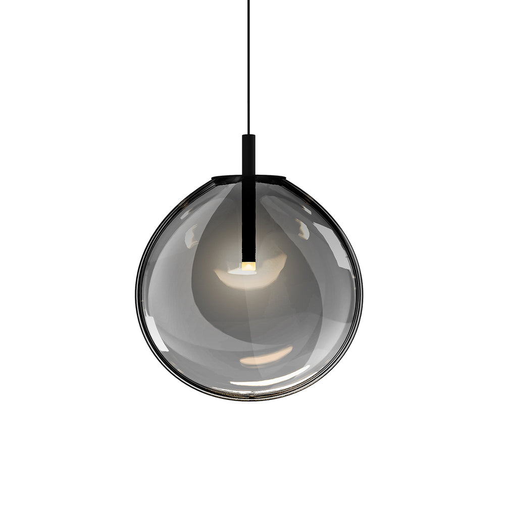 Sonneman Canada - LED Pendant - Cantina - Satin Black- Union Lighting Luminaires Decor