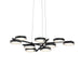 Sonneman - LED Pendant - Light Guide Ring - Satin Black- Union Lighting Luminaires Decor