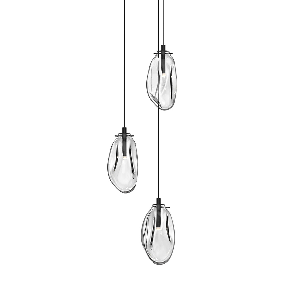 Sonneman Canada - LED Pendant - Liquid - Satin Black- Union Lighting Luminaires Decor
