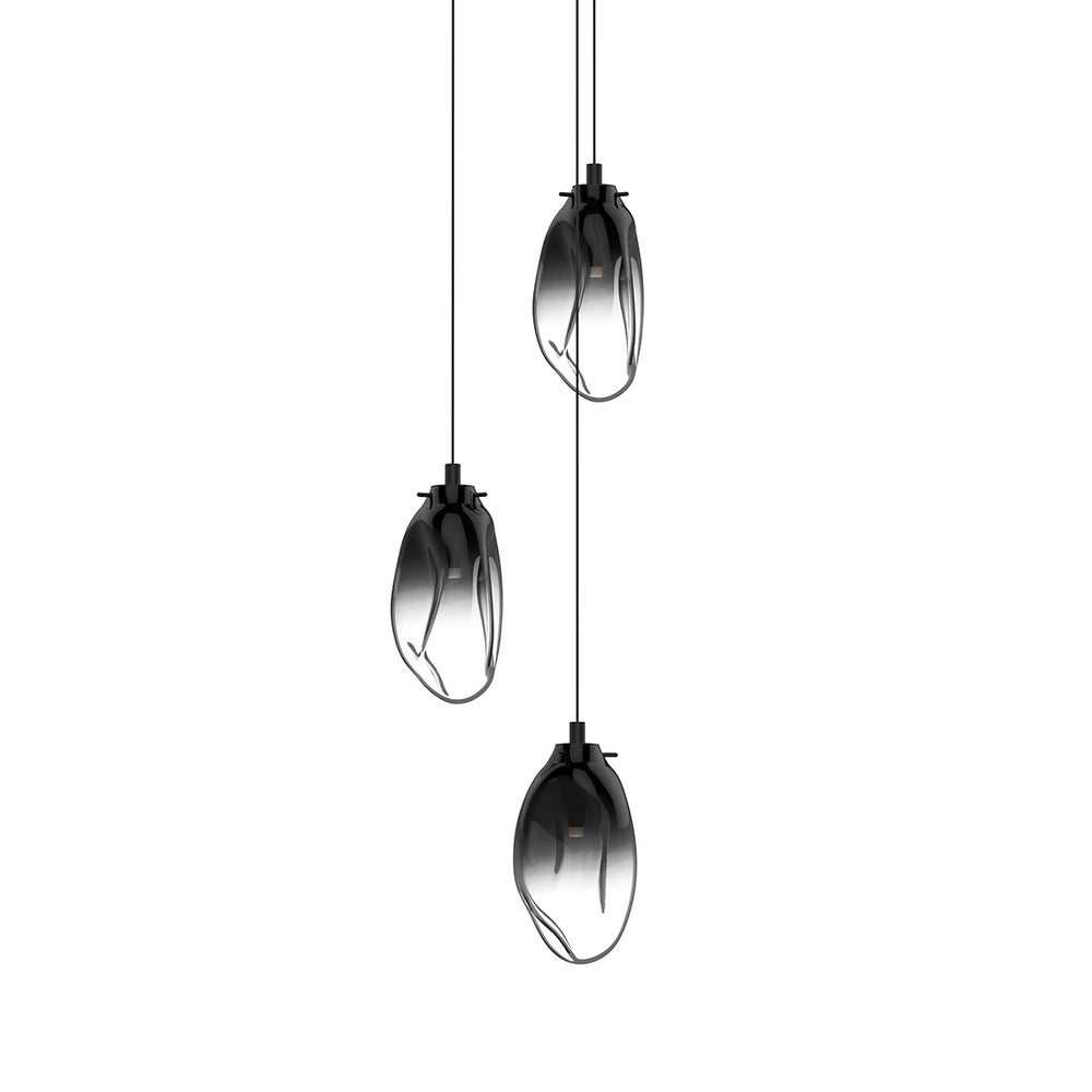 Sonneman Canada - LED Pendant - Liquid - Satin Black- Union Lighting Luminaires Decor