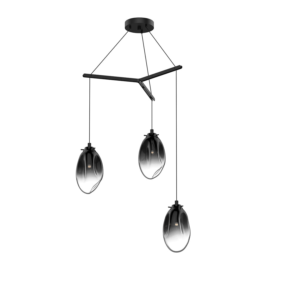 Sonneman Canada - LED Pendant - Liquid - Satin Black- Union Lighting Luminaires Decor