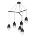 Sonneman - LED Pendant - Liquid - Satin Black- Union Lighting Luminaires Decor