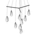 Sonneman - LED Pendant - Liquid - Satin Black- Union Lighting Luminaires Decor