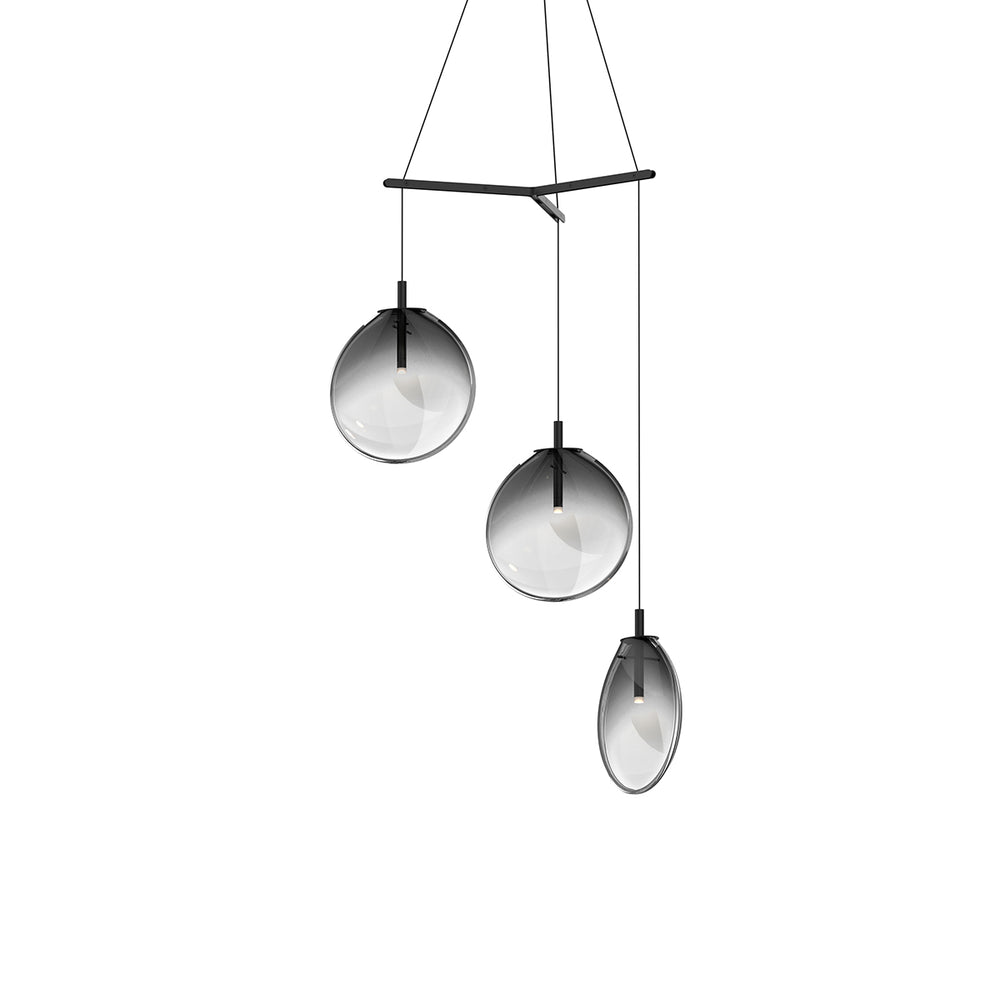 Sonneman Canada - LED Pendant - Cantina - Satin Black- Union Lighting Luminaires Decor