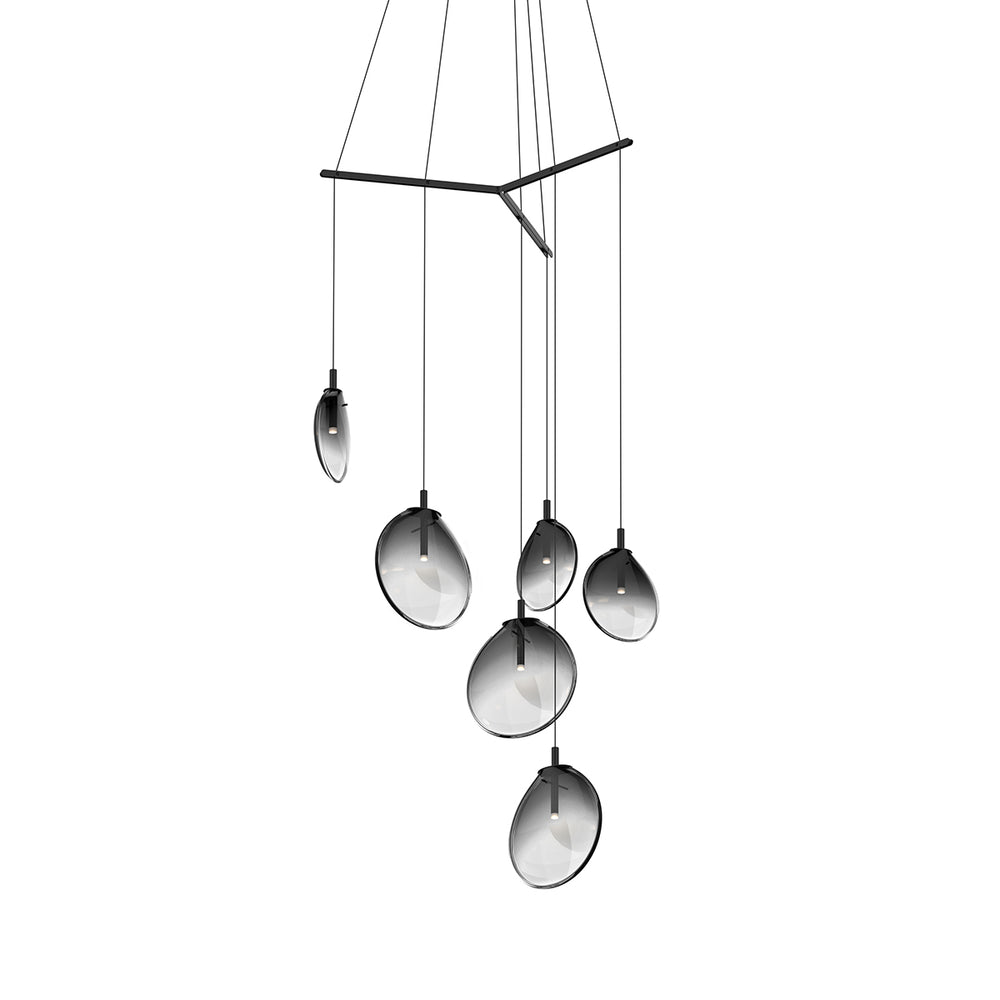 Sonneman Canada - LED Pendant - Cantina - Satin Black- Union Lighting Luminaires Decor