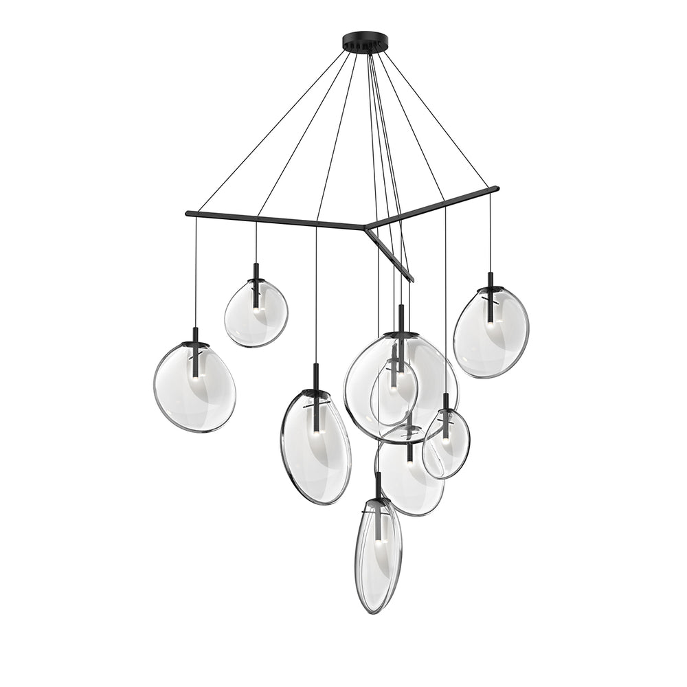 Sonneman Canada - LED Pendant - Cantina - Satin Black- Union Lighting Luminaires Decor