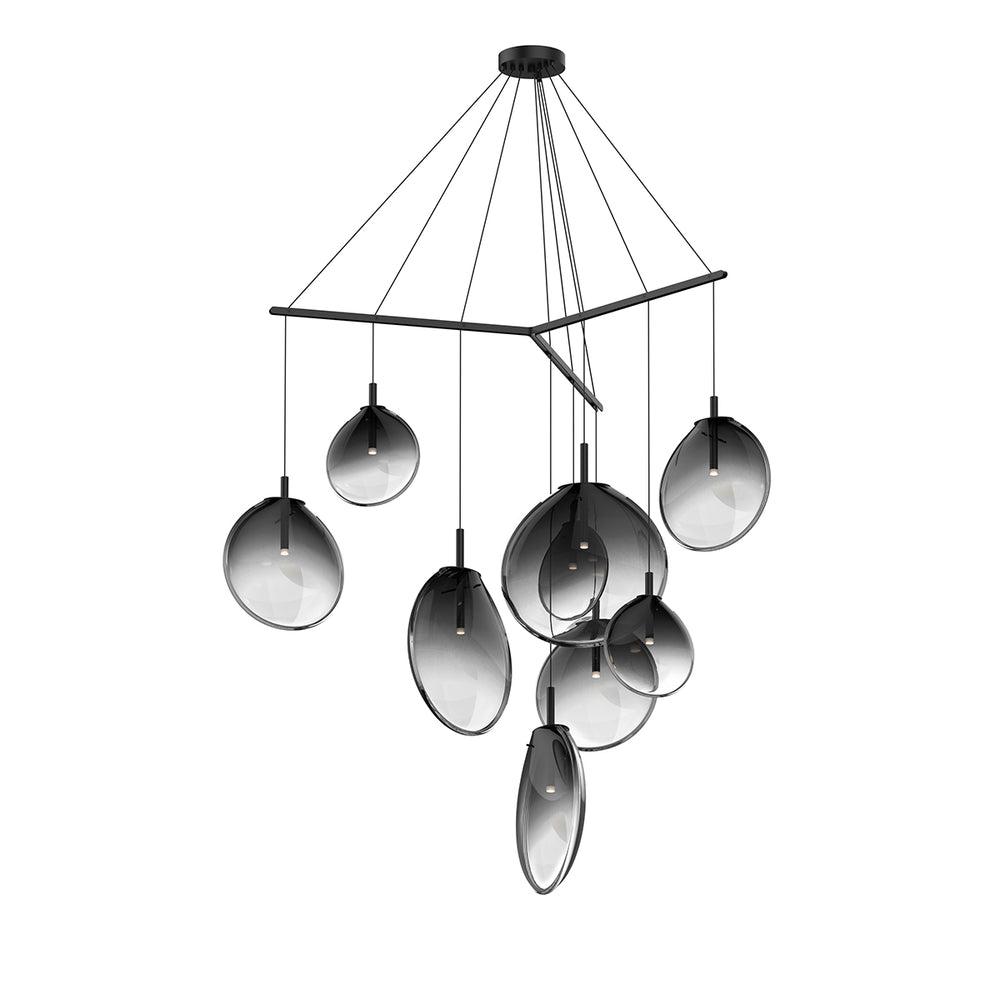 Sonneman Canada - LED Pendant - Cantina - Satin Black- Union Lighting Luminaires Decor
