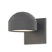 Sonneman - LED Wall Sconce - REALS - Textured Gray- Union Lighting Luminaires Decor