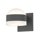 Sonneman - LED Wall Sconce - REALS - Textured Gray- Union Lighting Luminaires Decor