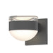 Sonneman - LED Wall Sconce - REALS - Textured Gray- Union Lighting Luminaires Decor