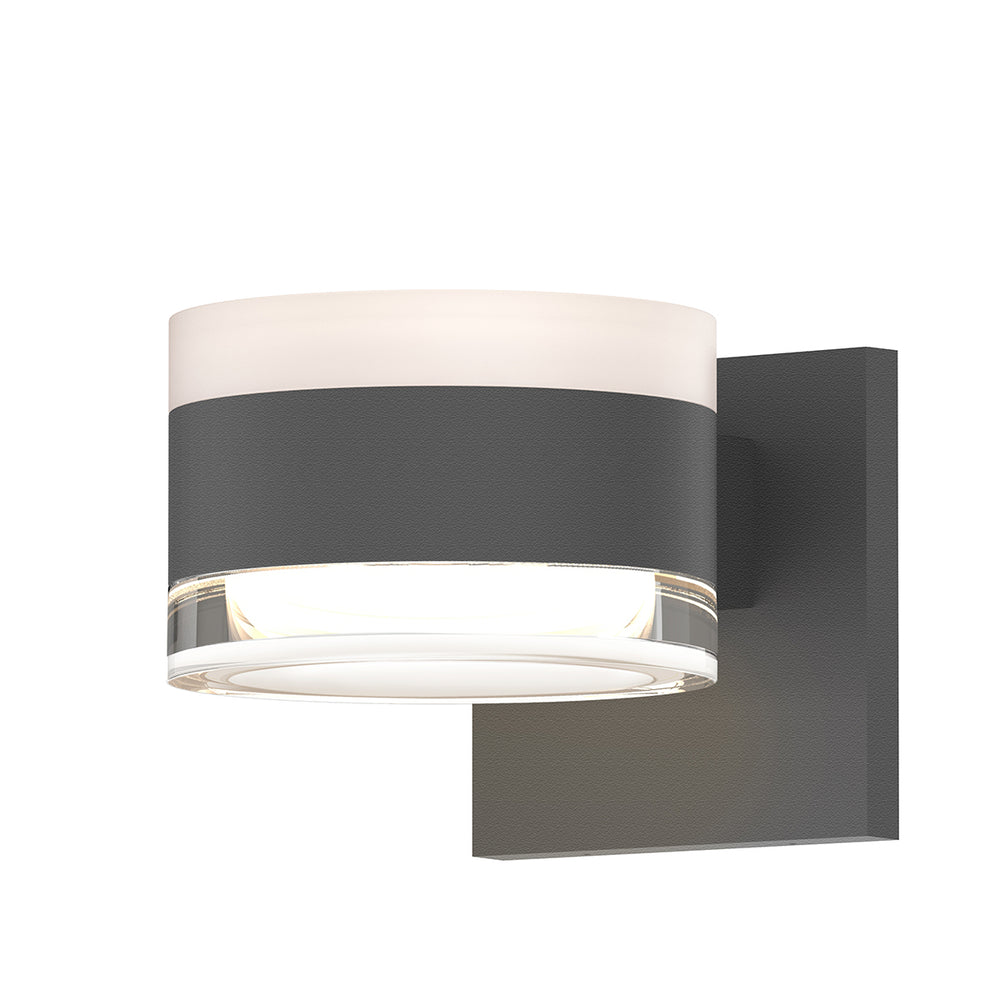 Sonneman - LED Wall Sconce - REALS - Textured Gray- Union Lighting Luminaires Decor