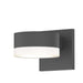 Sonneman - LED Wall Sconce - REALS - Textured Gray- Union Lighting Luminaires Decor