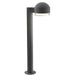 Sonneman - LED Bollard - REALS - Textured Gray- Union Lighting Luminaires Decor