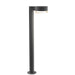 Sonneman - LED Bollard - REALS - Textured Gray- Union Lighting Luminaires Decor