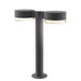 Sonneman - LED Bollard - REALS - Textured Gray- Union Lighting Luminaires Decor