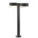 Sonneman - LED Bollard - REALS - Textured Gray- Union Lighting Luminaires Decor