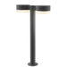 Sonneman - LED Bollard - REALS - Textured Gray- Union Lighting Luminaires Decor