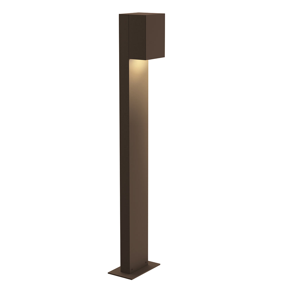 Sonneman - LED Bollard - Box - Textured Bronze- Union Lighting Luminaires Decor
