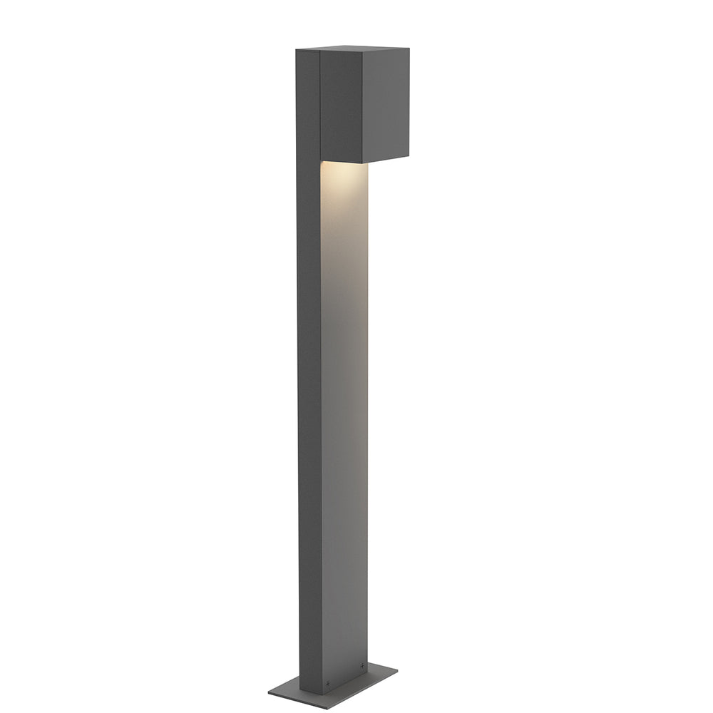 Sonneman - LED Bollard - Box - Textured Gray- Union Lighting Luminaires Decor
