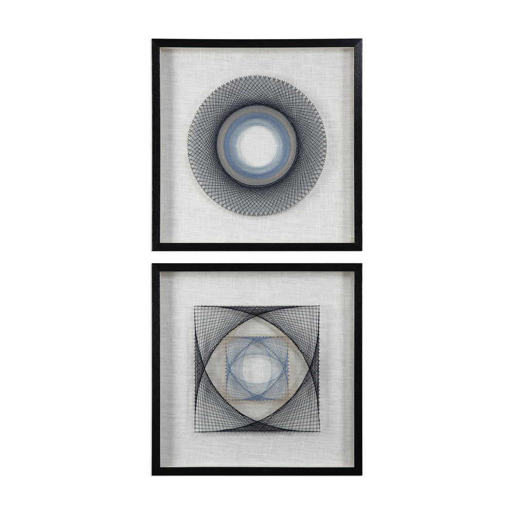 Uttermost - Wall Art - String Duet - Black Pine- Union Lighting Luminaires Decor
