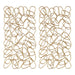 Uttermost - Wall Art - In The Loop - Gold Silver Leaf- Union Lighting Luminaires Decor