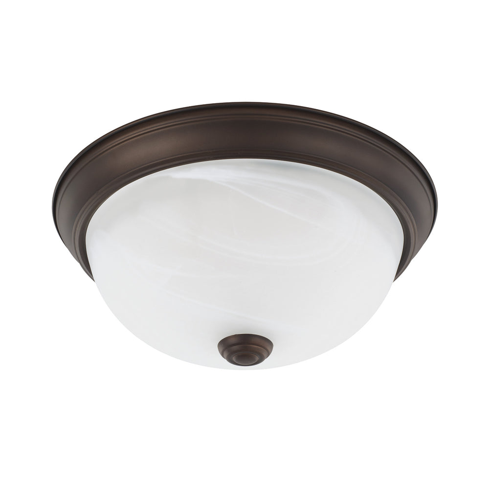 Capital Lighting - Two Light Flush Mount - Bates - Bronze- Union Lighting Luminaires Decor