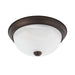 Capital Lighting - Two Light Flush Mount - Bates - Bronze- Union Lighting Luminaires Decor