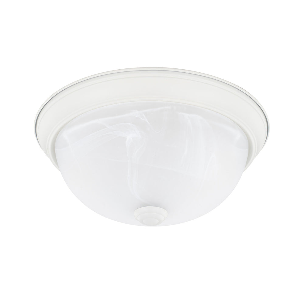 Capital Lighting - Two Light Flush Mount - Bates - Matte White- Union Lighting Luminaires Decor