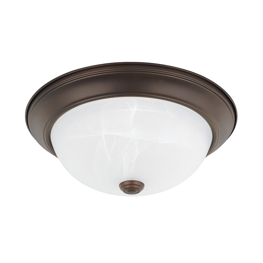 Capital Lighting - Two Light Flush Mount - Bates - Bronze- Union Lighting Luminaires Decor
